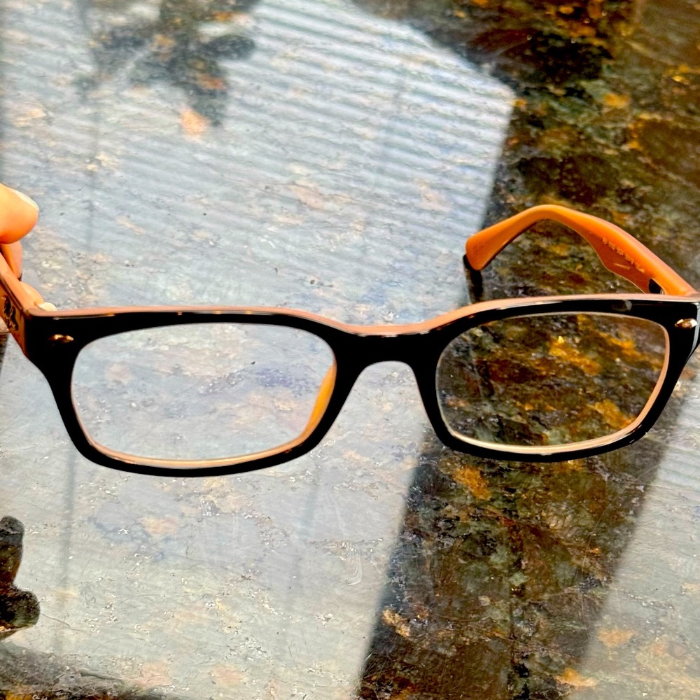 Ray-Ban Black and Pink Women's Glasses
